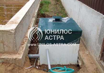 Монтаж септика Астра 5